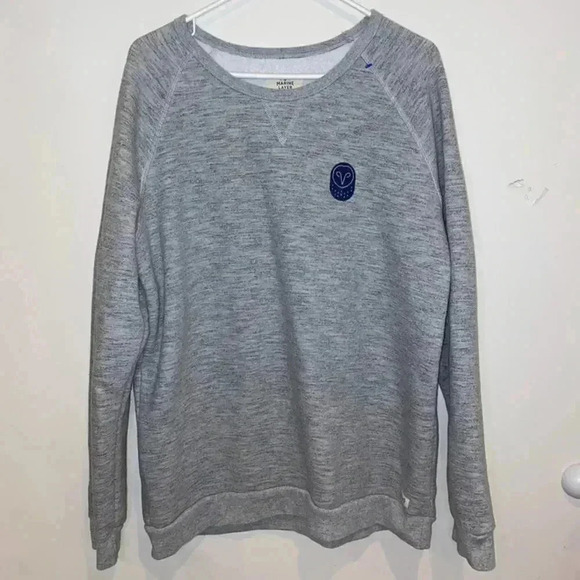 Marine Layer Grey Pullover Sweater With Owl - Picture 1 of 4